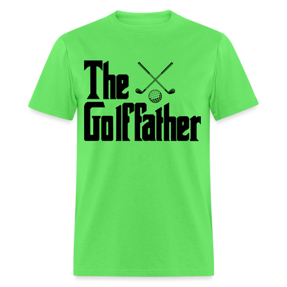 The GolfFather T-Shirt Color: kiwi