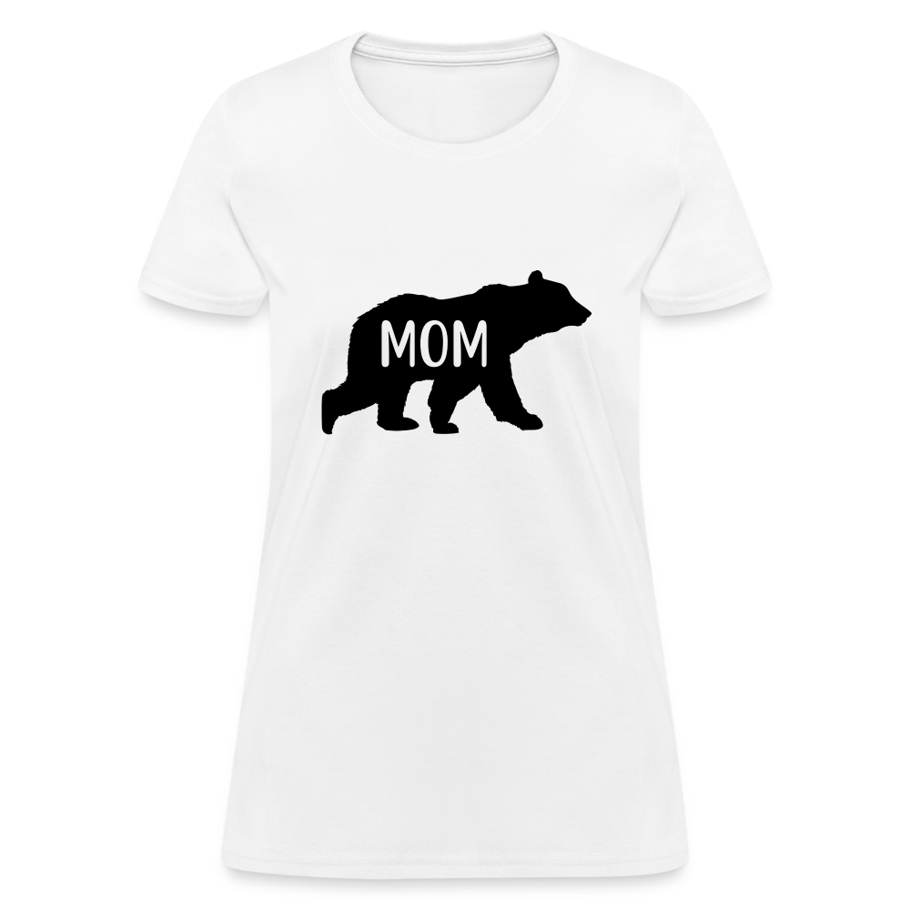Mom Bear T-Shirt Color: white