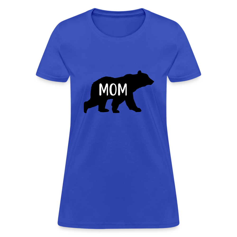 Mom Bear T-Shirt Color: royal blue