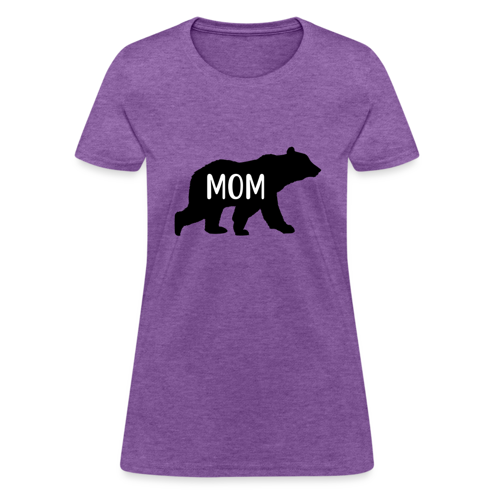 Mom Bear T-Shirt Color: purple heather