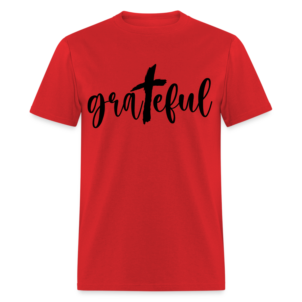 Grateful T-Shirt Color: red