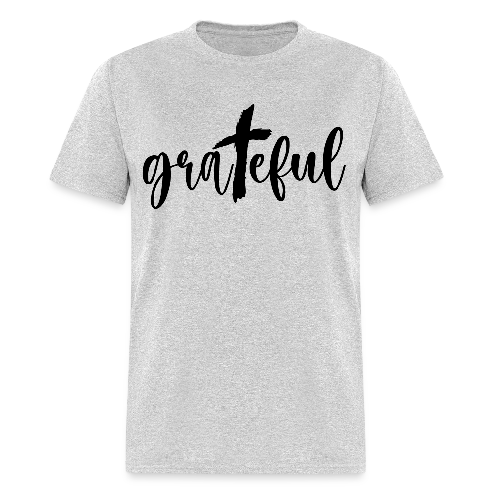 Grateful T-Shirt Color: heather gray