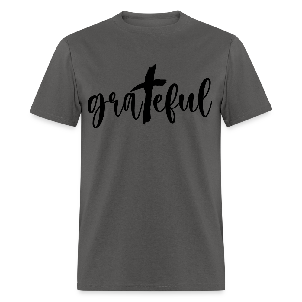 Grateful T-Shirt Color: charcoal