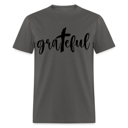 Grateful T-Shirt Color: charcoal