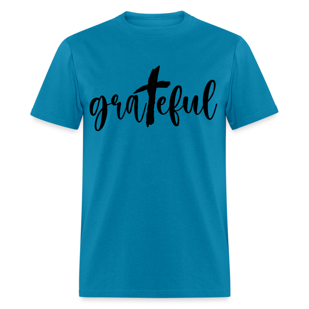 Grateful T-Shirt Color: turquoise