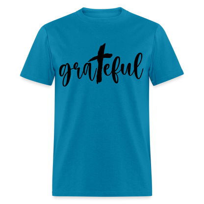 Grateful T-Shirt Color: turquoise