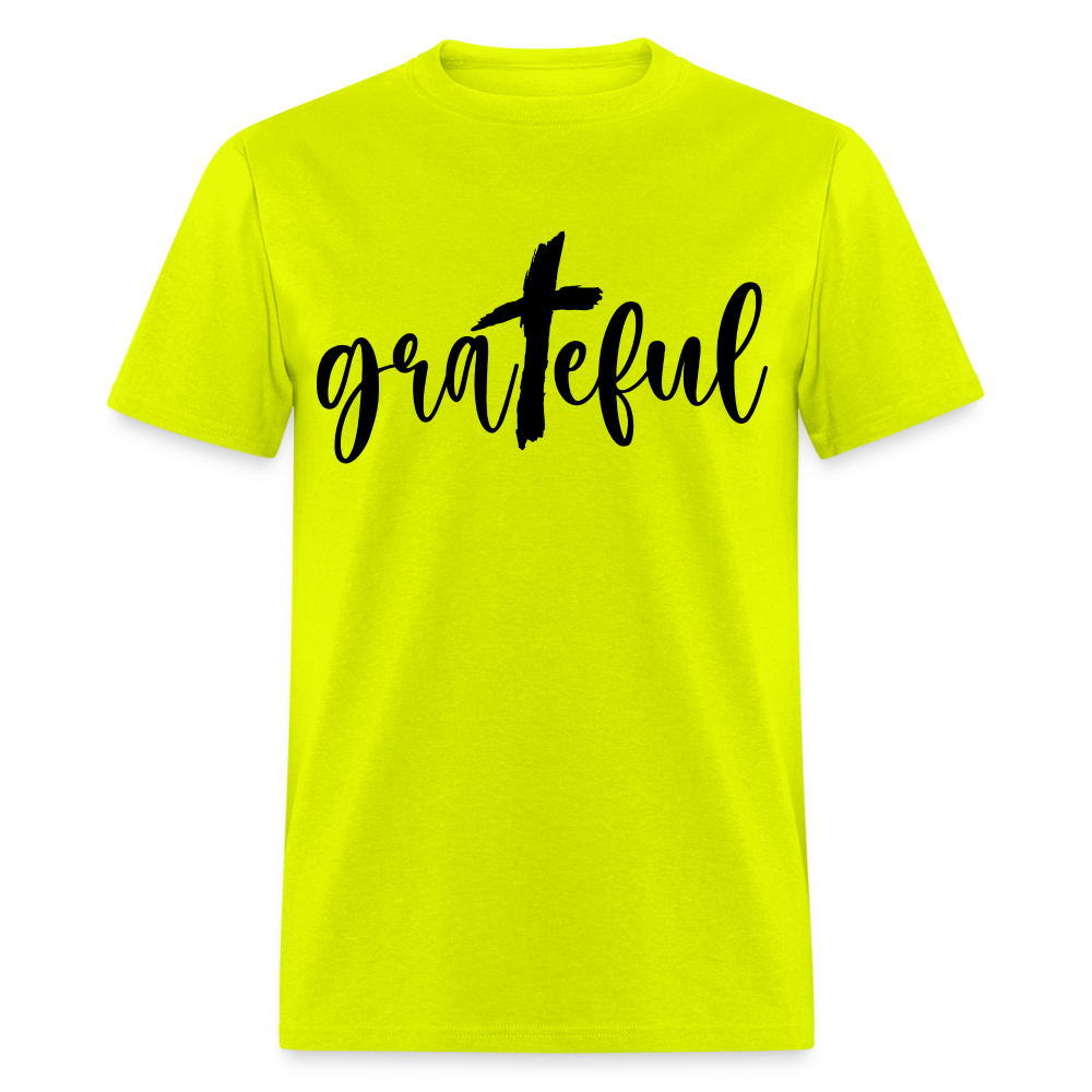Grateful T-Shirt Color: safety green
