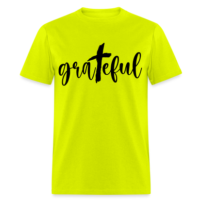 Grateful T-Shirt Color: safety green