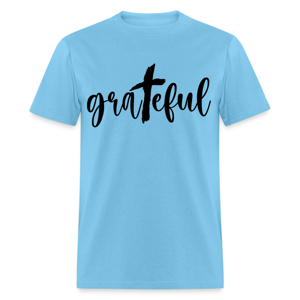 Grateful T-Shirt Color: aquatic blue