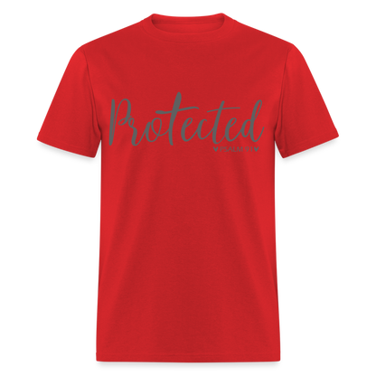 Protected (Psalm 91) T-Shirt Color: red