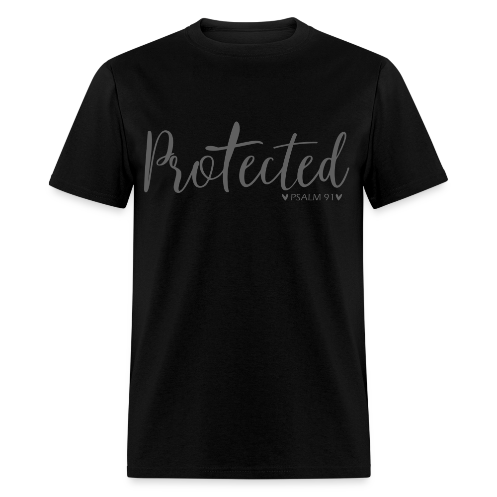 Protected (Psalm 91) T-Shirt Color: black