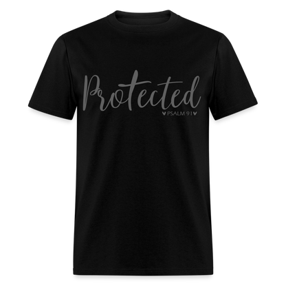 Protected (Psalm 91) T-Shirt Color: black