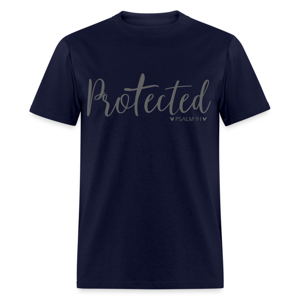Protected (Psalm 91) T-Shirt Color: navy