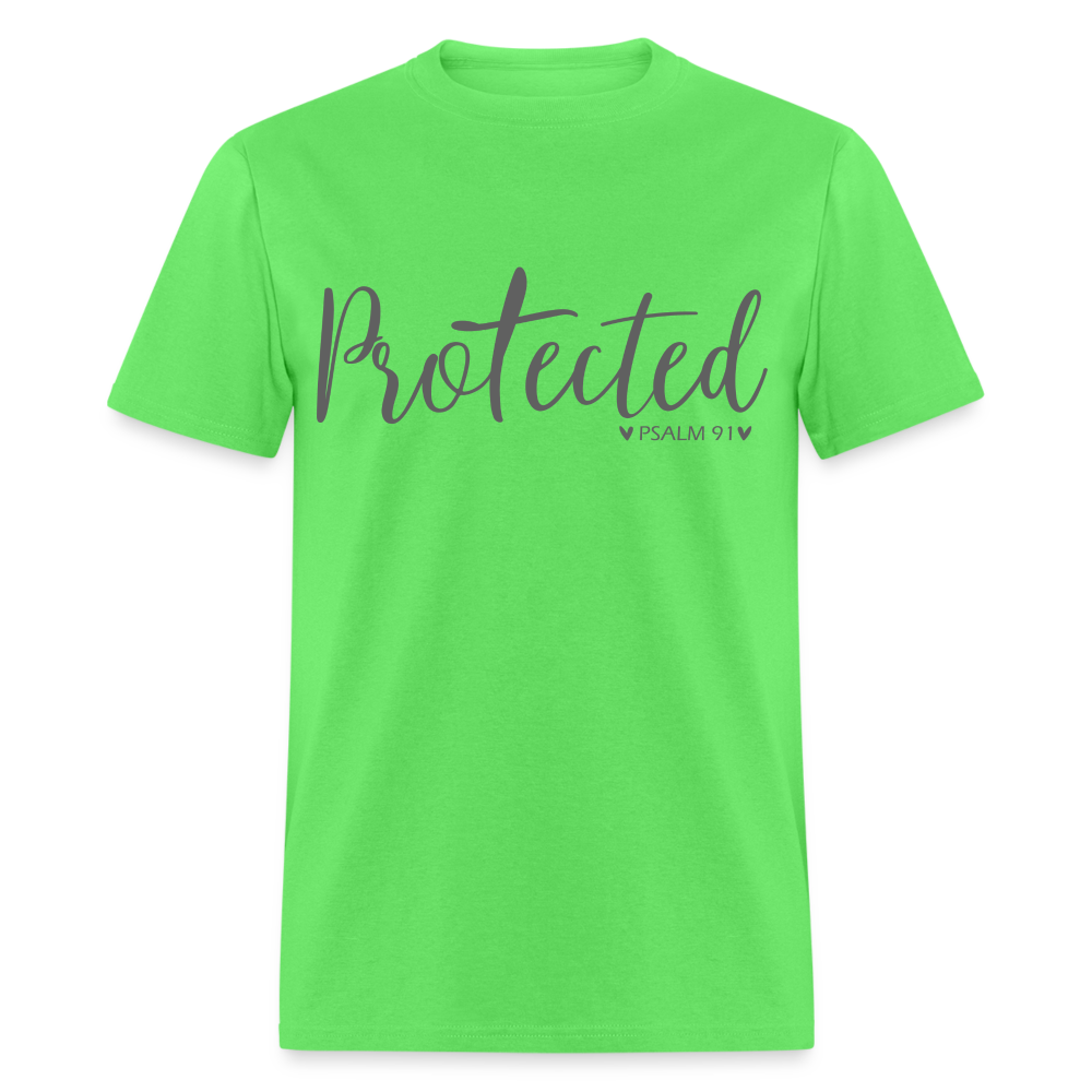 Protected (Psalm 91) T-Shirt Color: kiwi