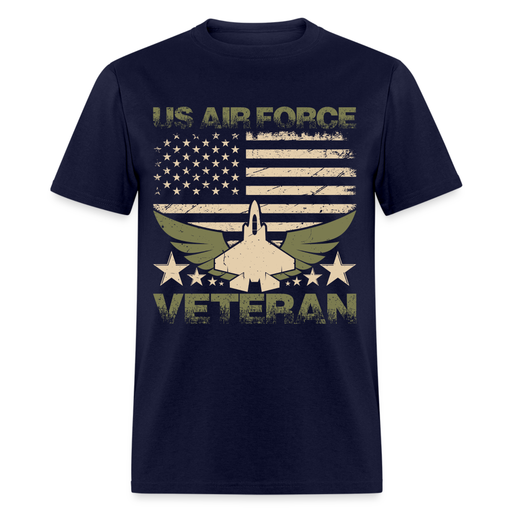 US Air Force Veteran T-Shirt - navy