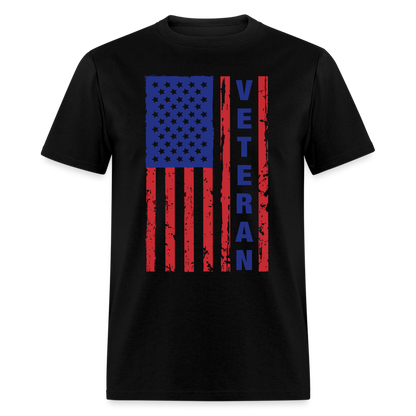 Veteran Flag T-Shirt - black