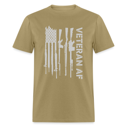 Veteran AF T-Shirt - khaki