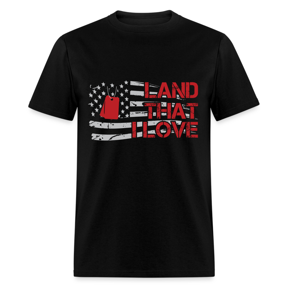 Land That I Love T-Shirt - black
