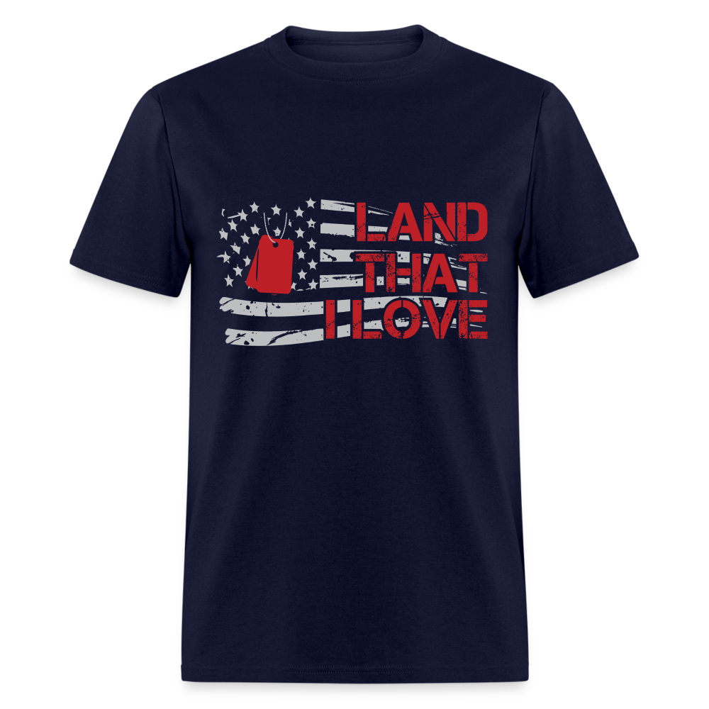 Land That I Love T-Shirt - navy