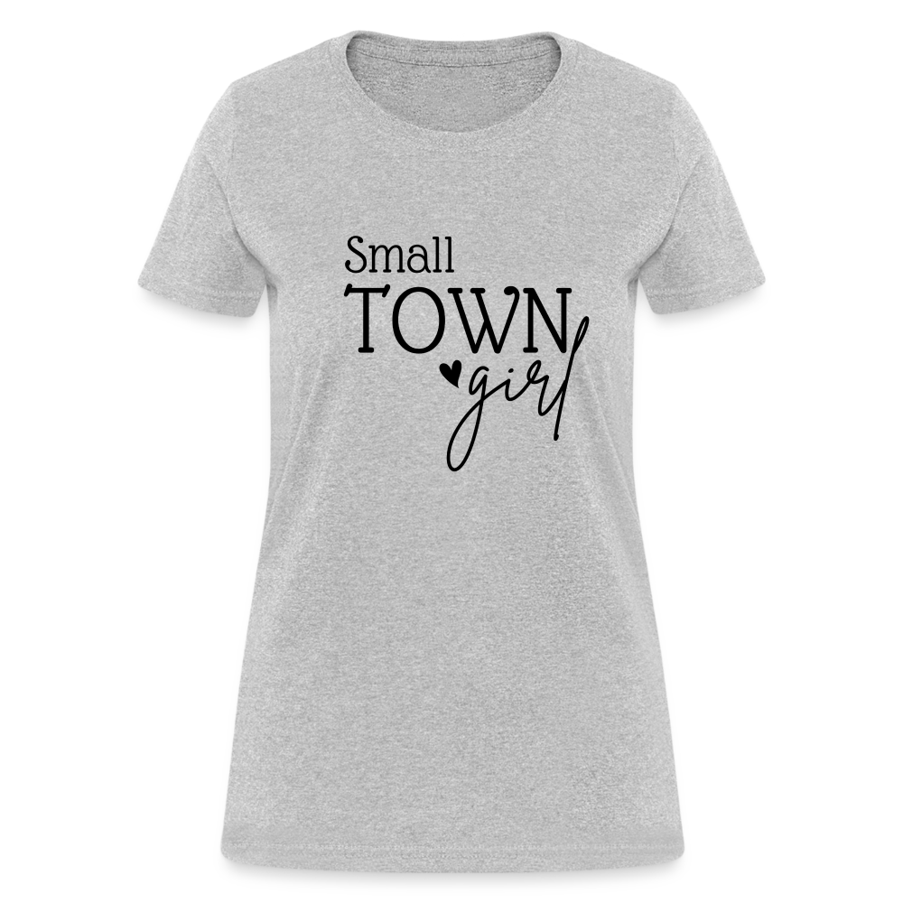 Small Town Girl T-Shirt - heather gray