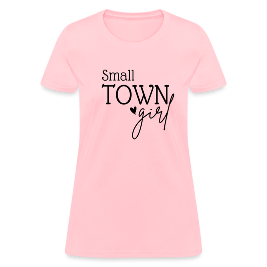 Small Town Girl T-Shirt - pink