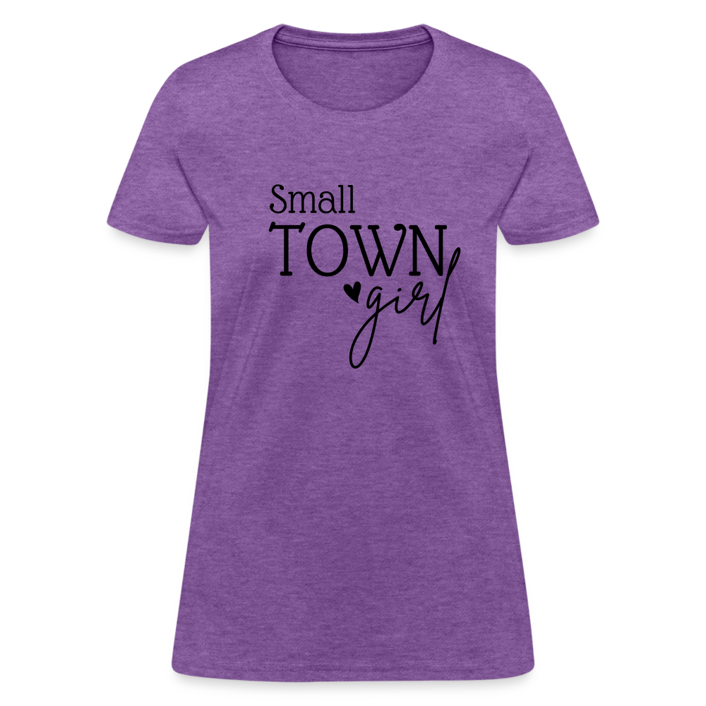 Small Town Girl T-Shirt - purple heather