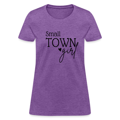 Small Town Girl T-Shirt - purple heather