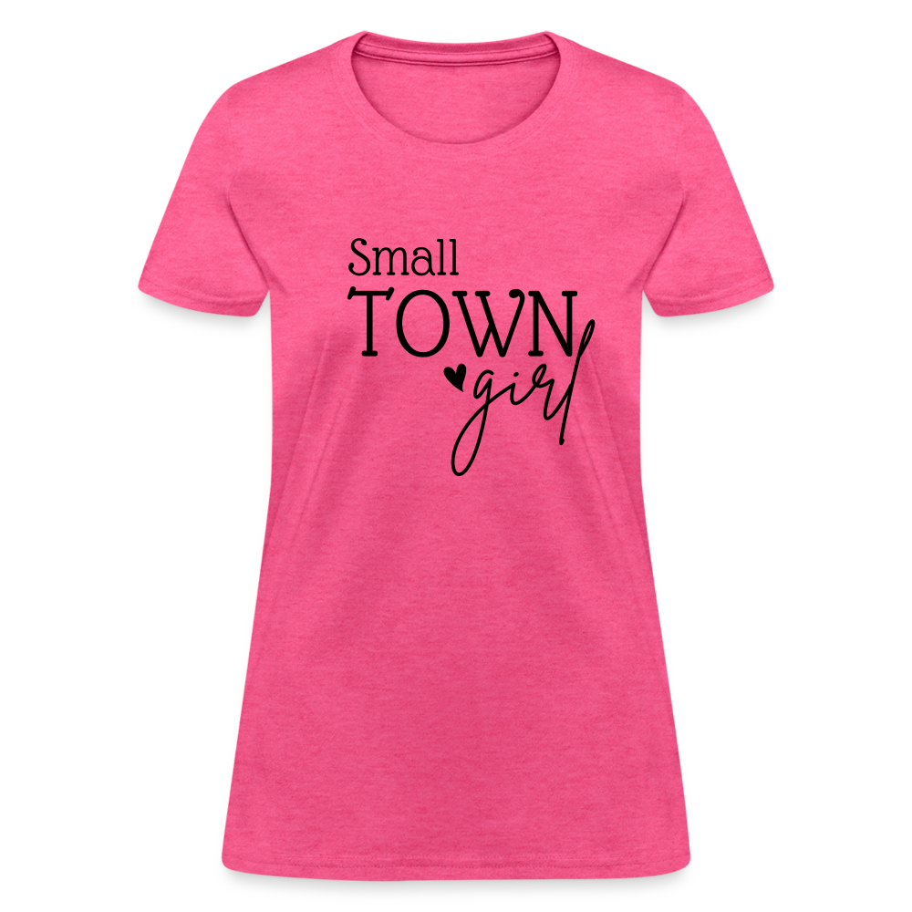 Small Town Girl T-Shirt - heather pink