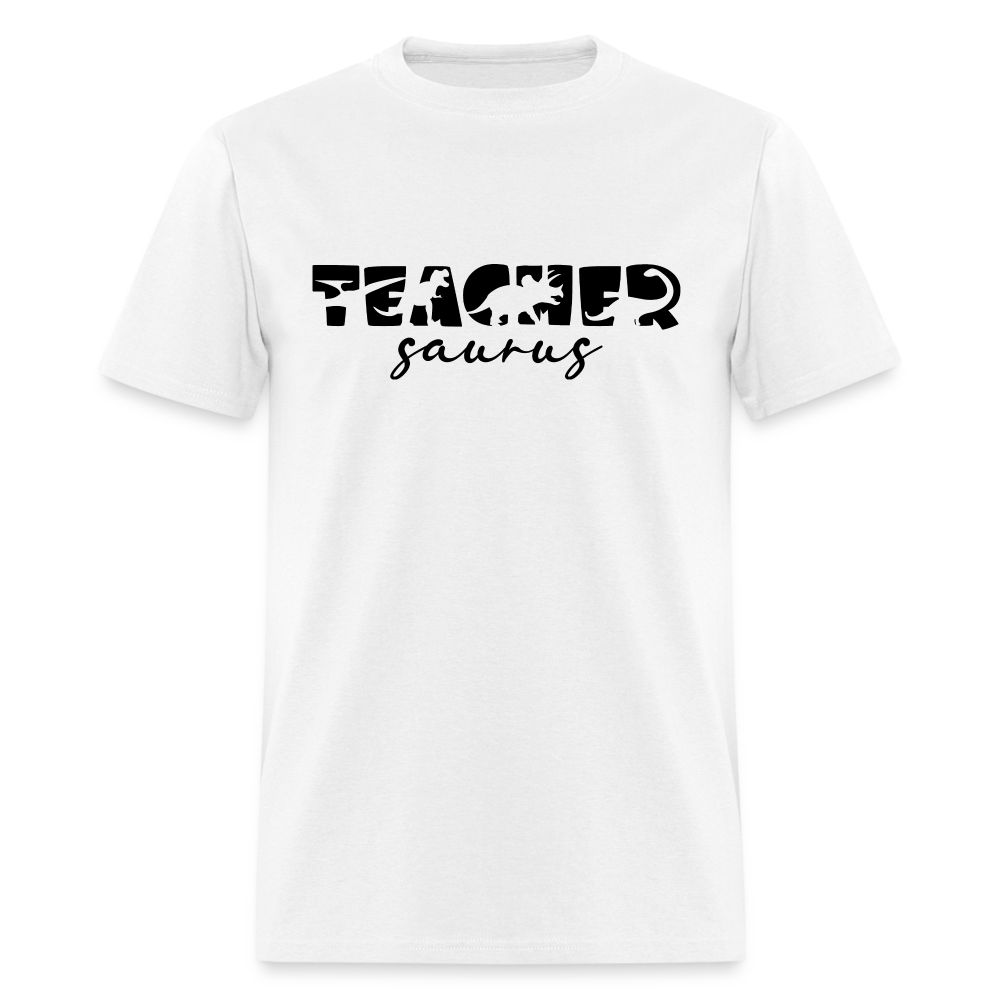 TeacherSaurus T-Shirt - white