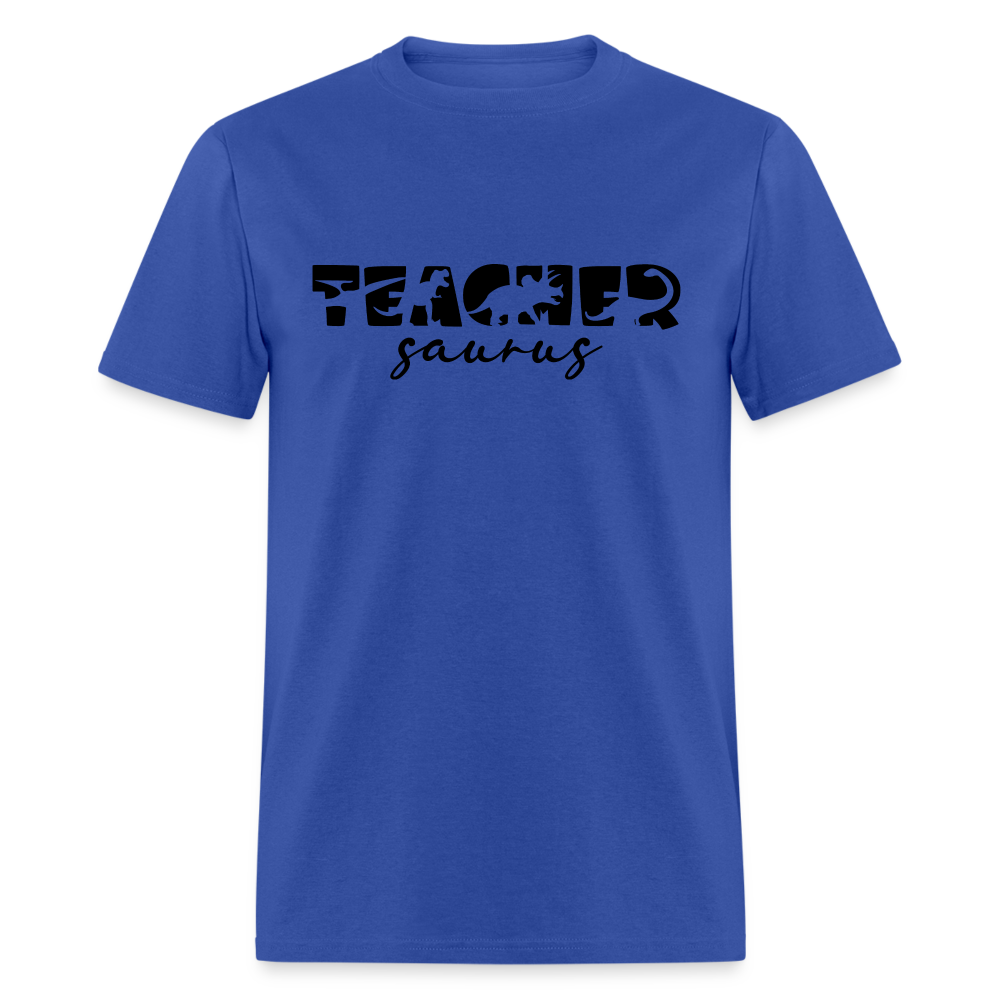 TeacherSaurus T-Shirt - royal blue