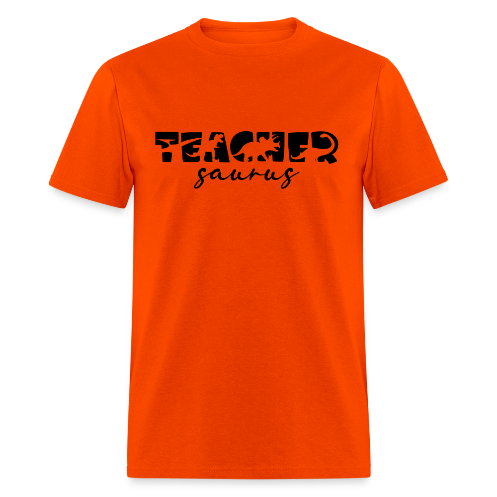 TeacherSaurus T-Shirt - orange
