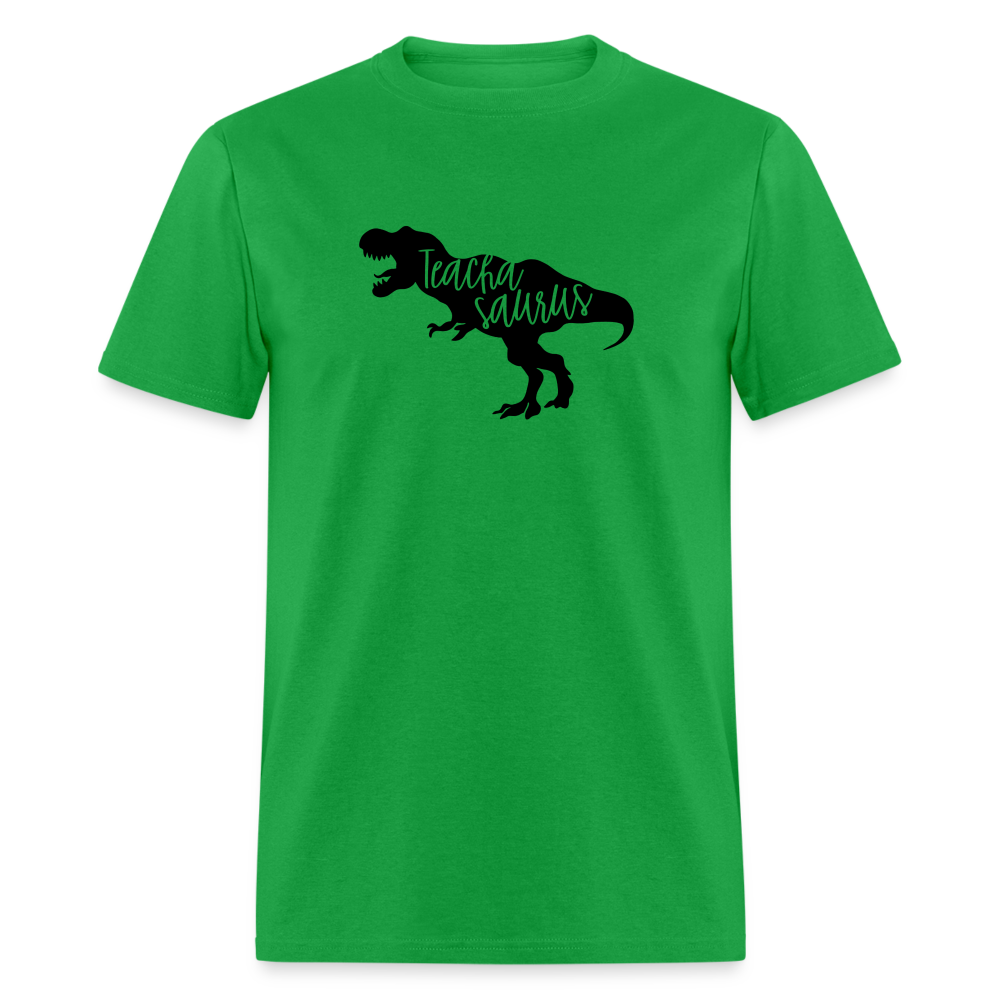 Teacha Saurus T-Shirt - bright green