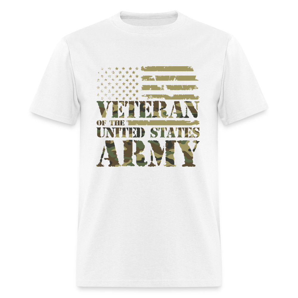 Veteran Of The United States Army T-Shirt - white