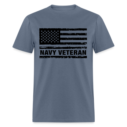 Navy Veteran T-Shirt - denim