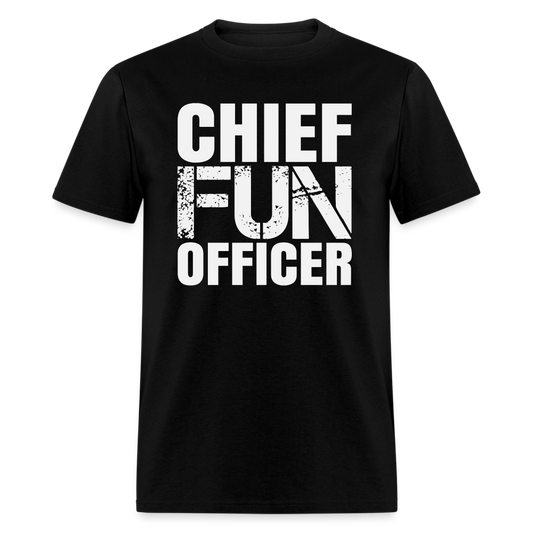 Chief Fun Officer T-Shirt - black