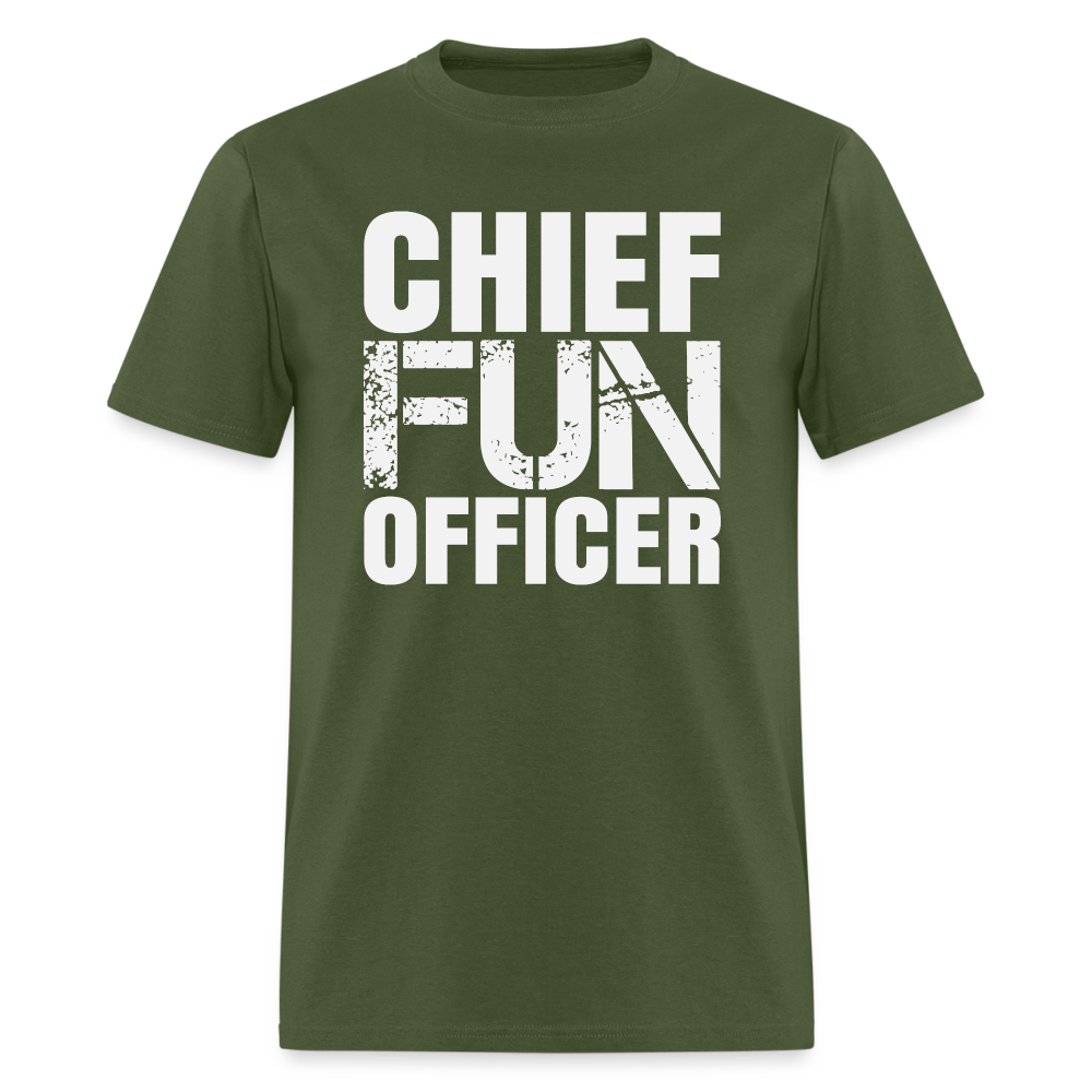 Chief Fun Officer T-Shirt - military green