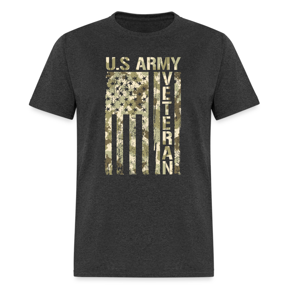 US Army Veteran T-Shirt - heather black