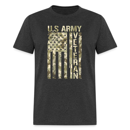 US Army Veteran T-Shirt - heather black
