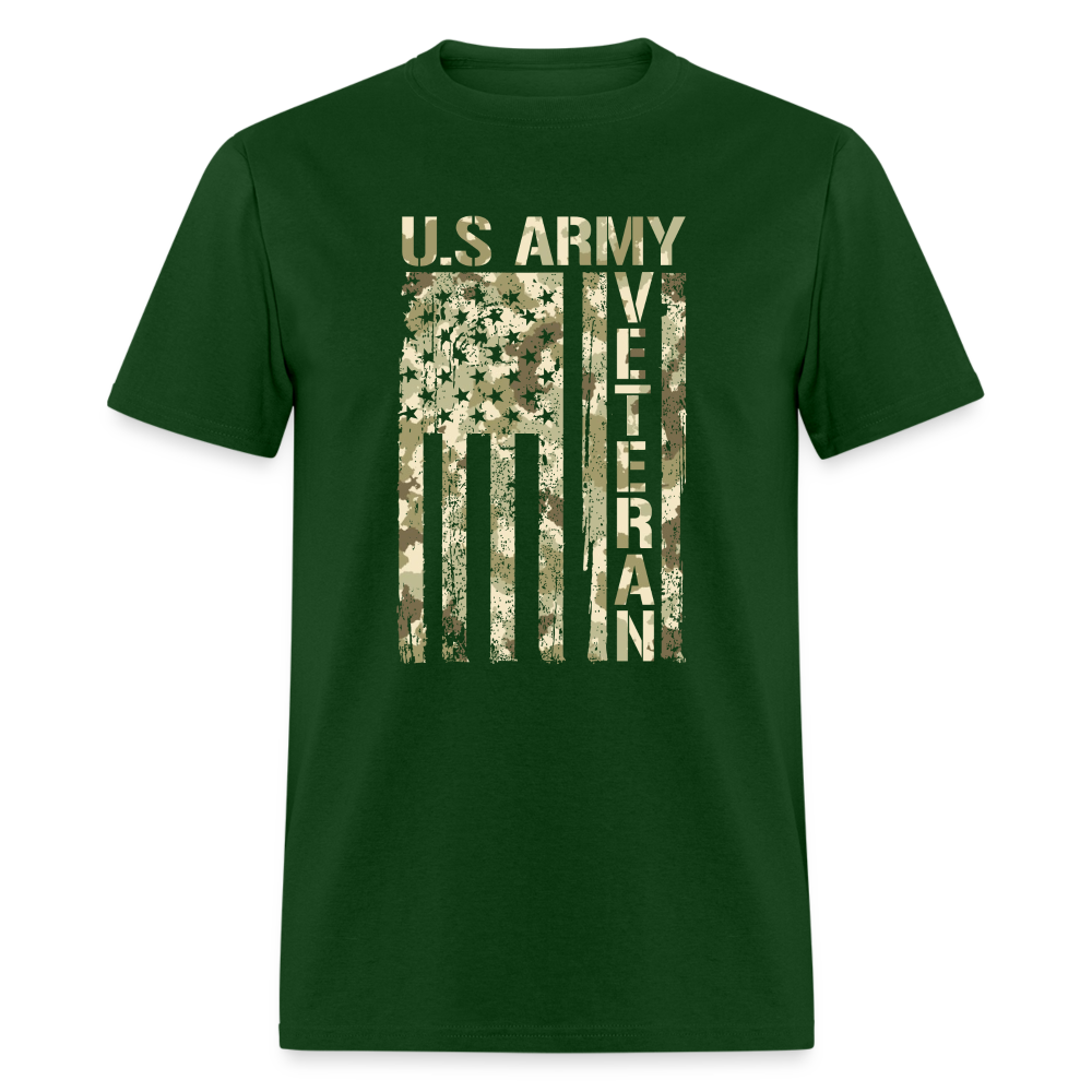 US Army Veteran T-Shirt - forest green