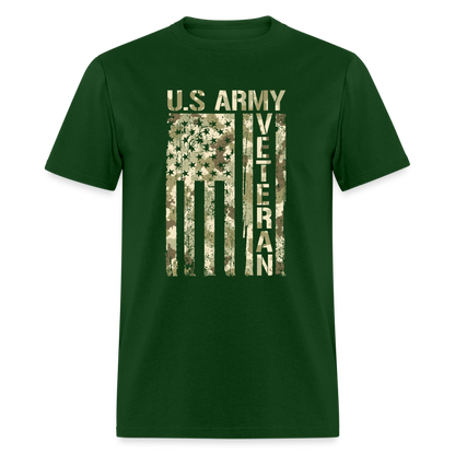 US Army Veteran T-Shirt - forest green