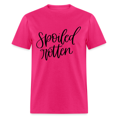 Spoiled Rotten T-Shirt - fuchsia