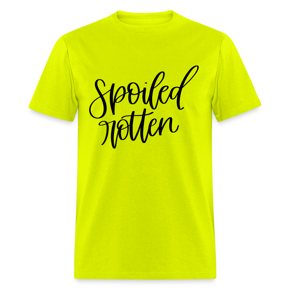 Spoiled Rotten T-Shirt - safety green