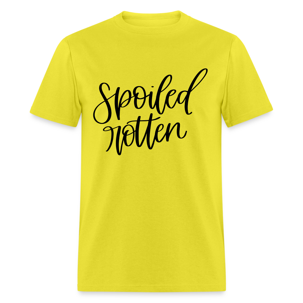 Spoiled Rotten T-Shirt - yellow