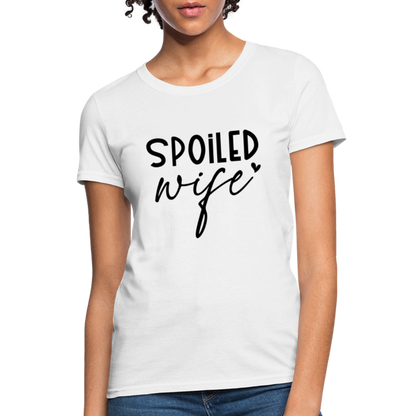 Spoiled Wife T-Shirt - white