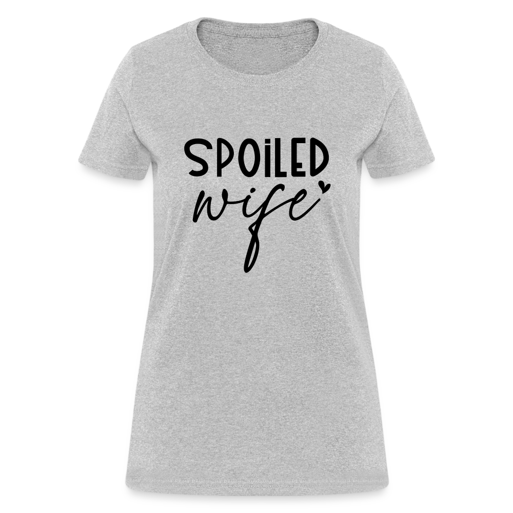 Spoiled Wife T-Shirt - heather gray