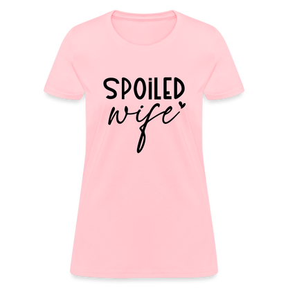 Spoiled Wife T-Shirt - pink