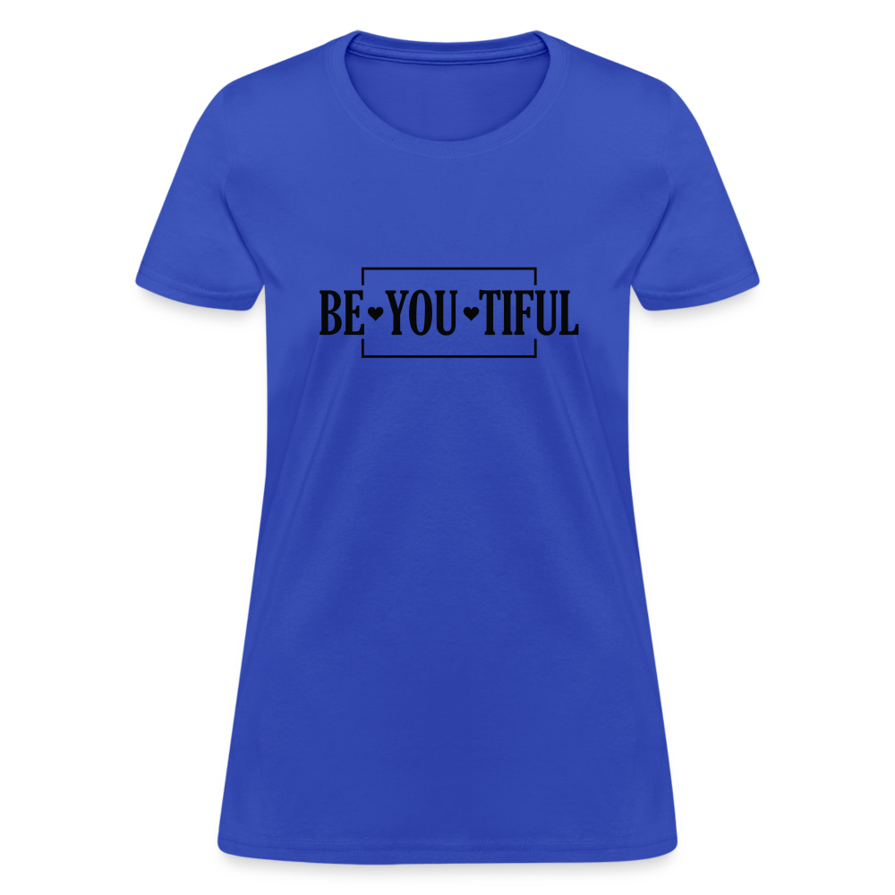 BE YOU TIFUL T-Shirt - royal blue