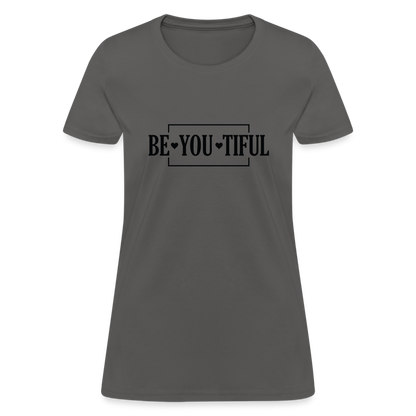 BE YOU TIFUL T-Shirt - charcoal