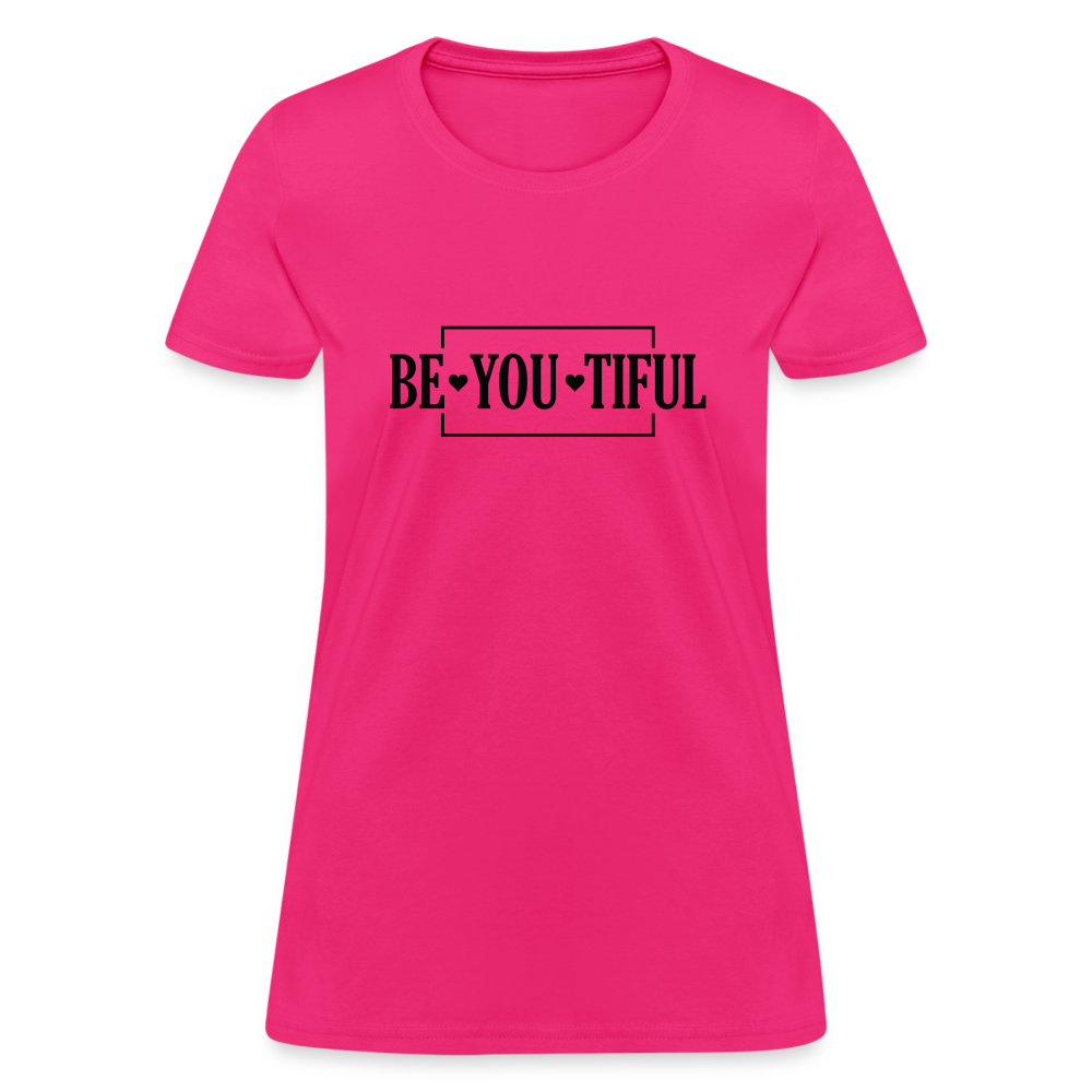 BE YOU TIFUL T-Shirt - fuchsia