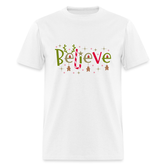 Believe in Christmas T-Shirt - white